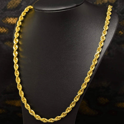 Rope Chain in Yellow Gold - 8mm DailySale