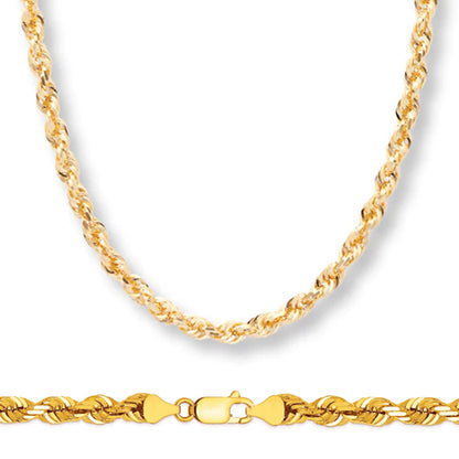 Rope Chain in Yellow Gold - 8mm DailySale