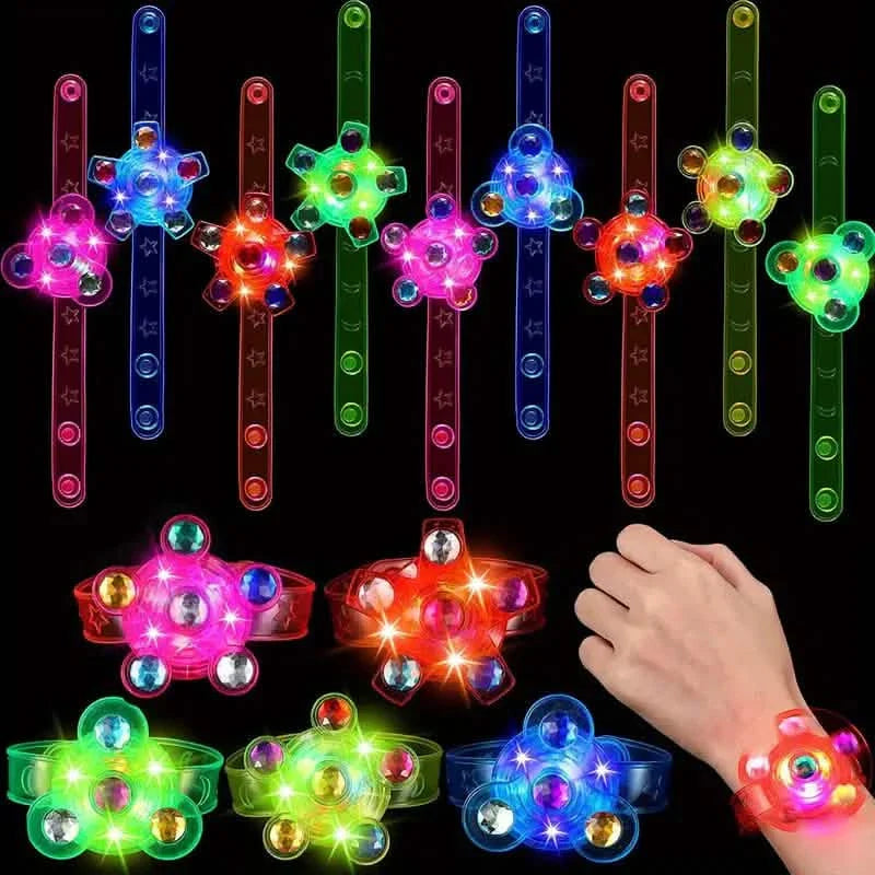 6-Pack: Rotary Gyro Watch Bracelet Toy for Kids DailySale