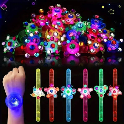 6-Pack: Rotary Gyro Watch Bracelet Toy for Kids DailySale