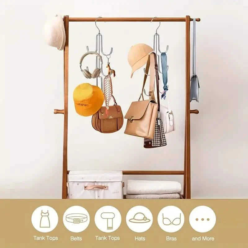 Rotatable Metal Purse Hanger Organizer DailySale