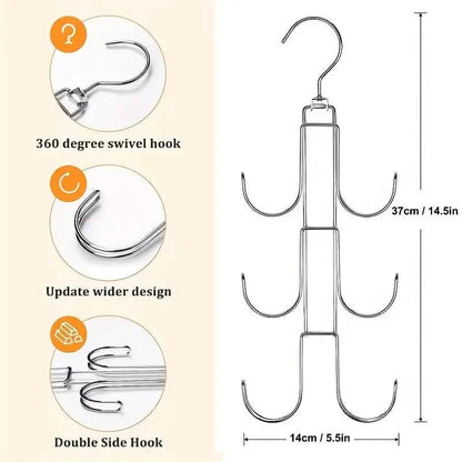 Rotatable Metal Purse Hanger Organizer DailySale