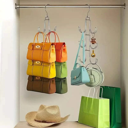 Rotatable Metal Purse Hanger Organizer DailySale
