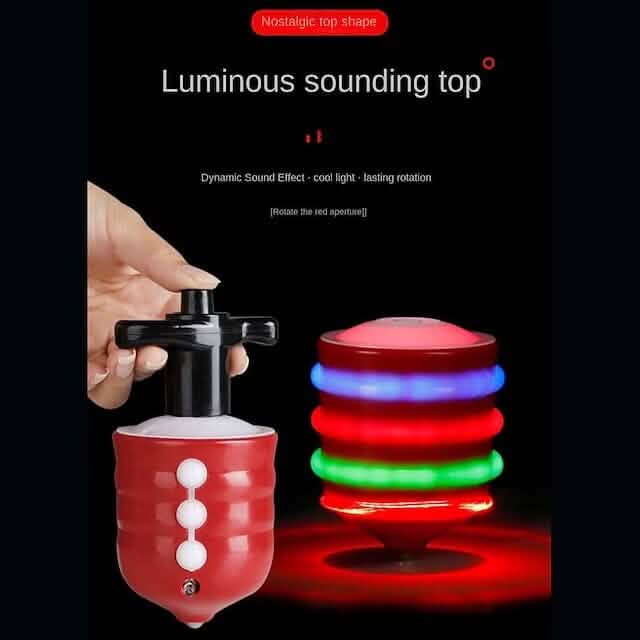 Rotating Gyro with Sound And LED Light Music Spinning DailySale