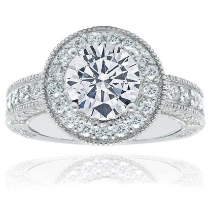 Round Halo Colored Rings DailySale