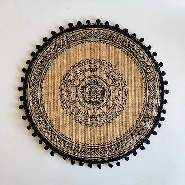 Round Mandala Placemats DailySale