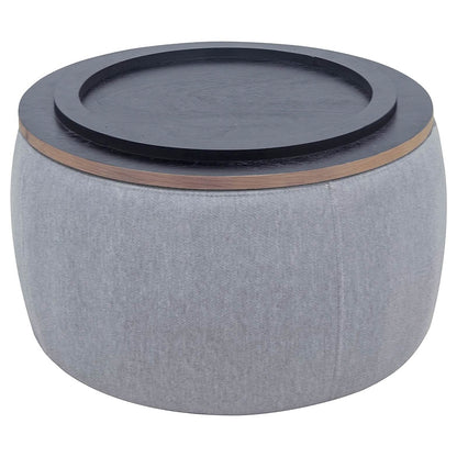 Round Storage Ottoman Coffee Table DailySale