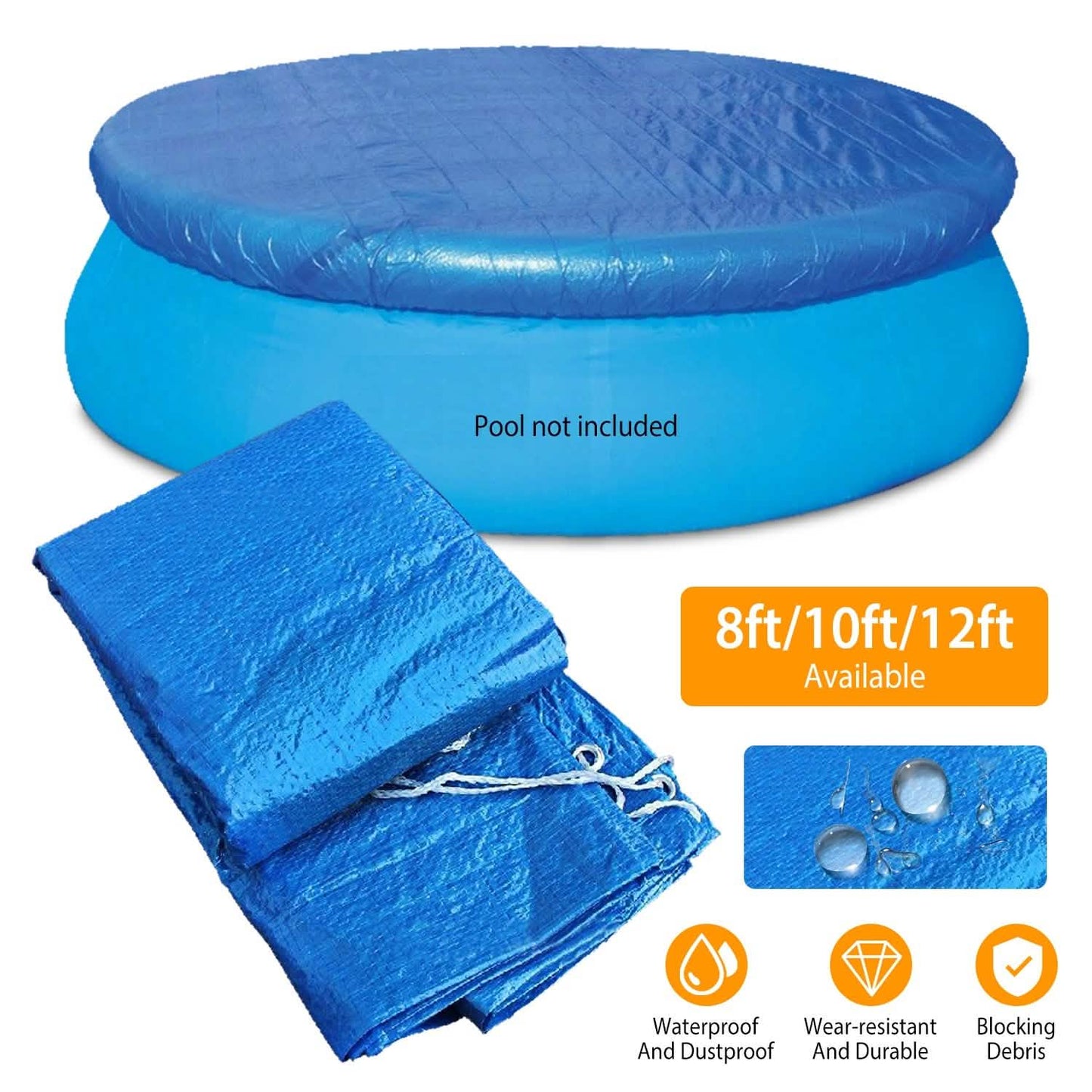 Round Swimming Pool Cover DailySale