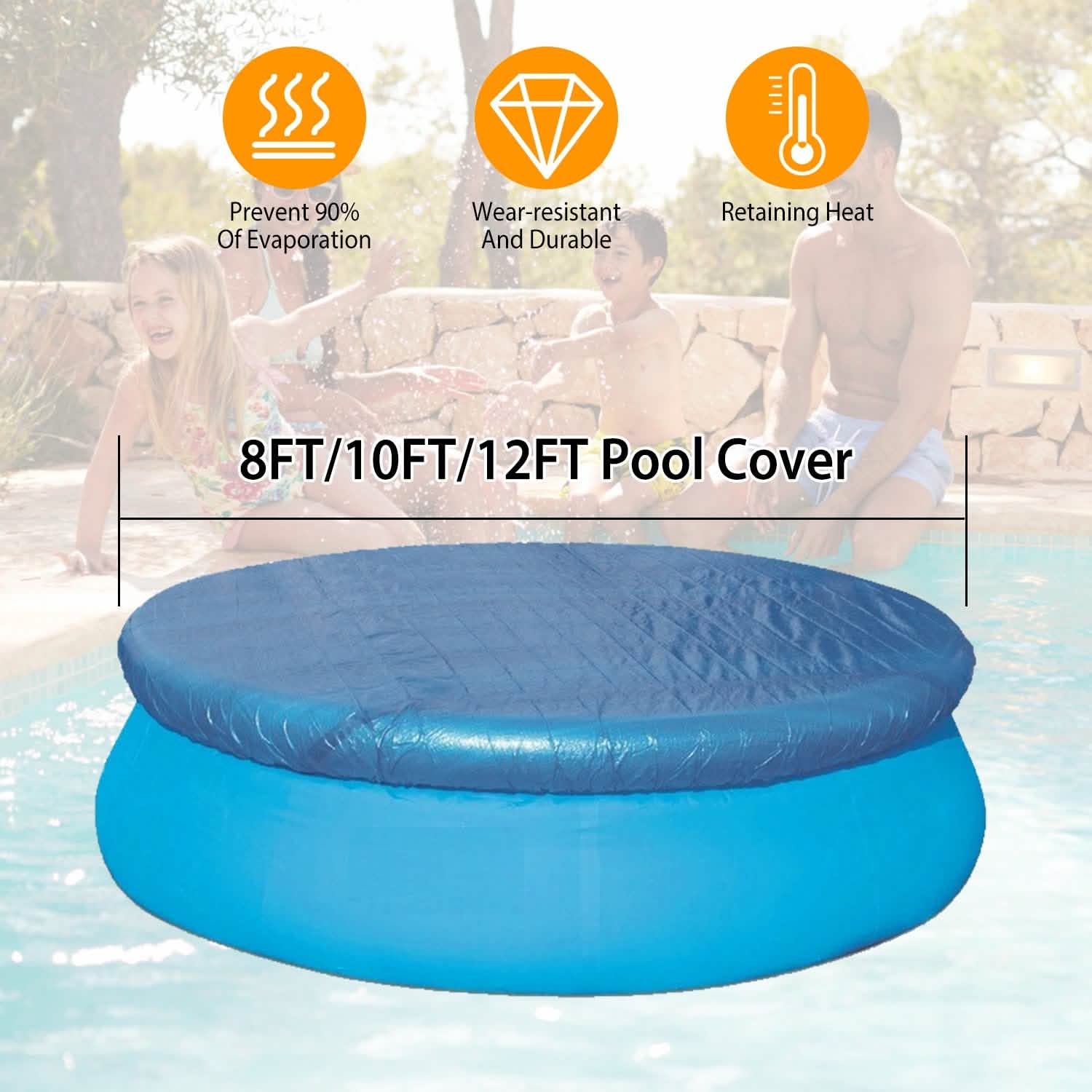 Round Swimming Pool Cover DailySale
