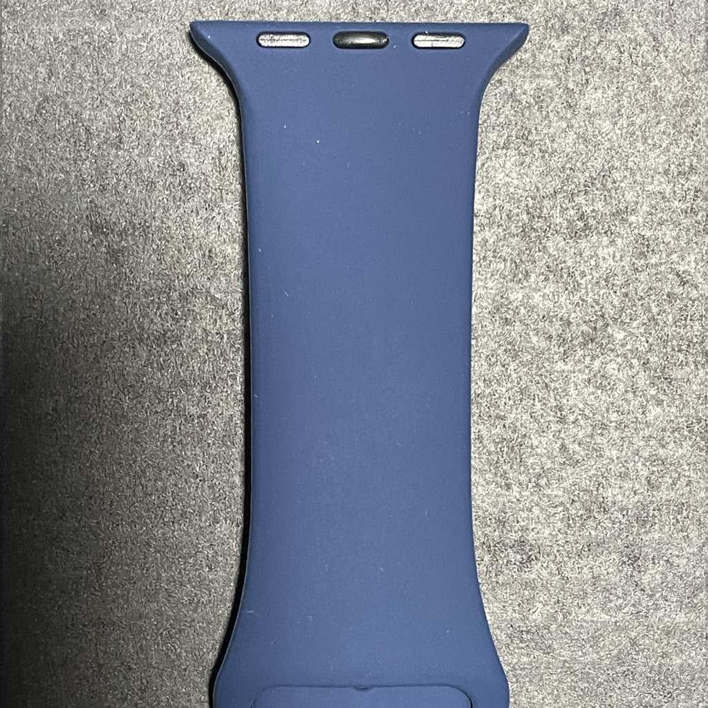 Royal Blue Silicone strap for Apple Watch - Wristwatchstraps.co