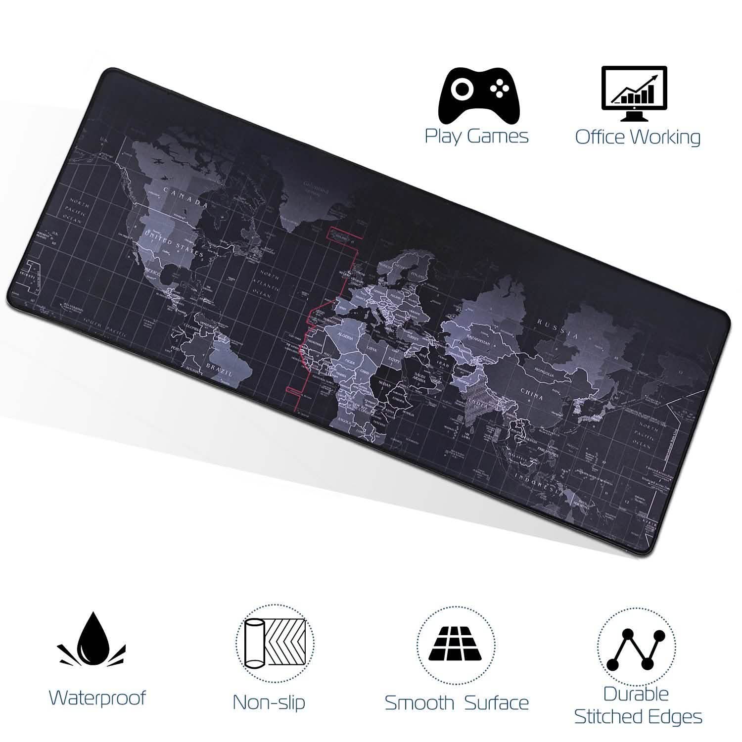 Rubber Base Large Gaming Mousepad DailySale