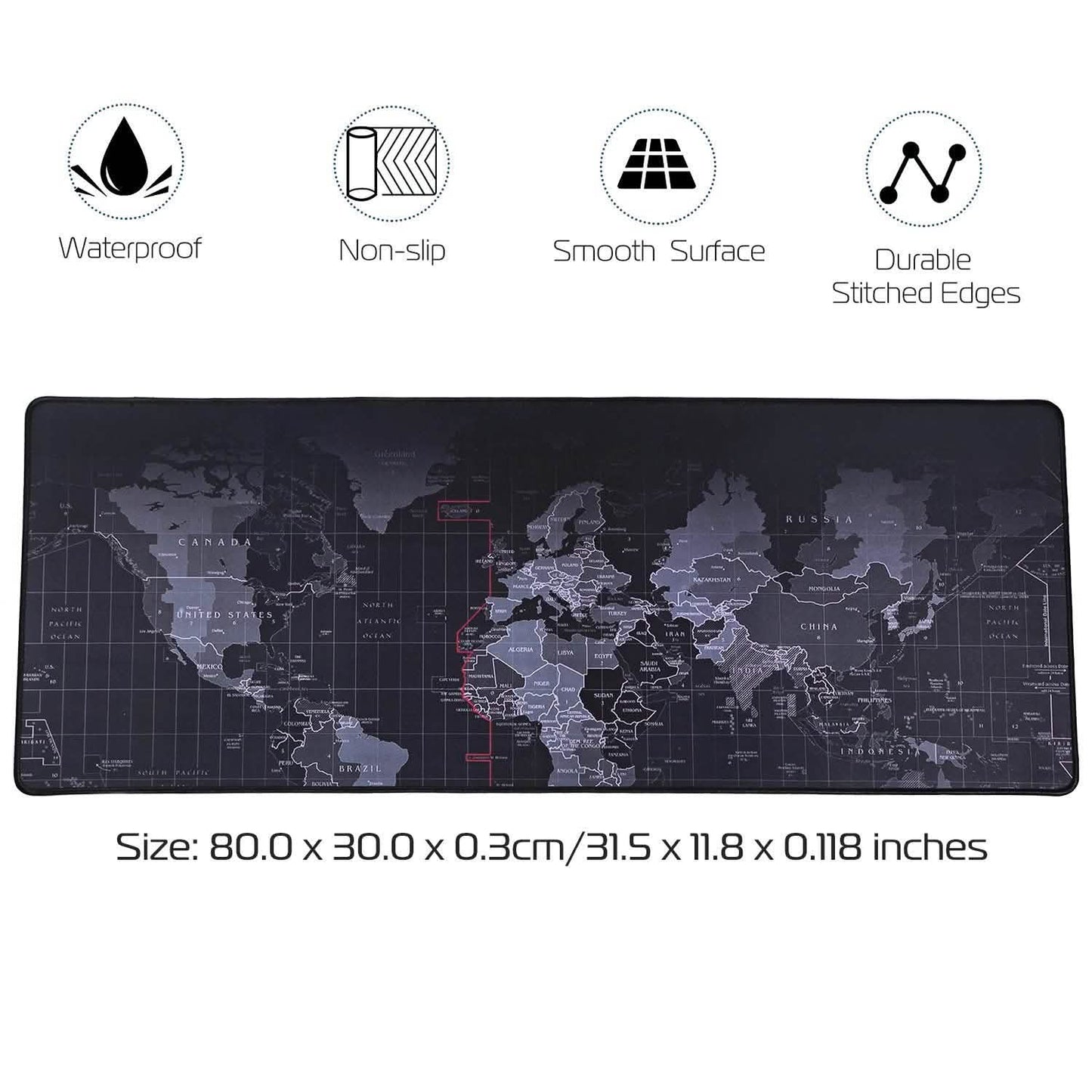 Rubber Base Large Gaming Mousepad DailySale