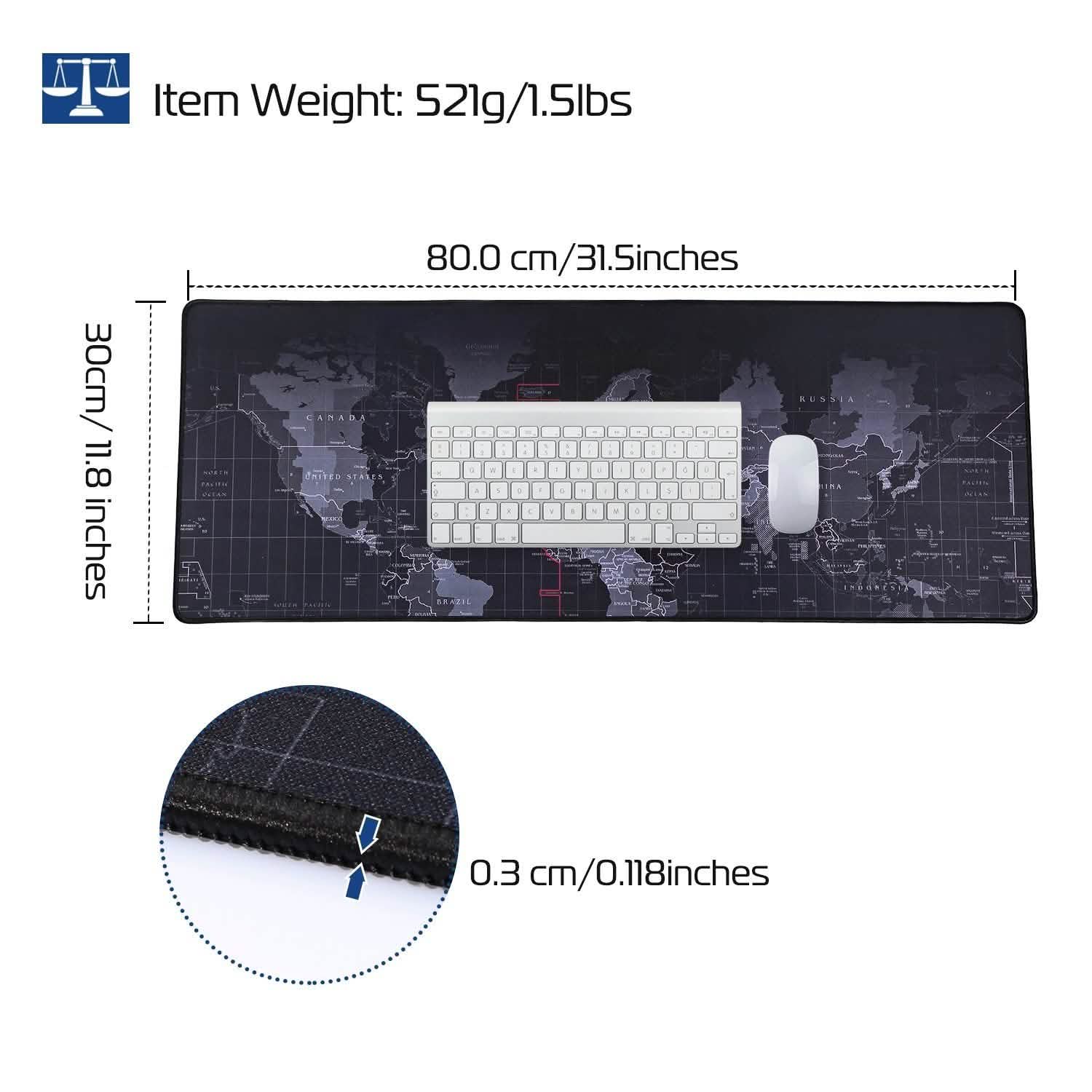 Rubber Base Large Gaming Mousepad DailySale