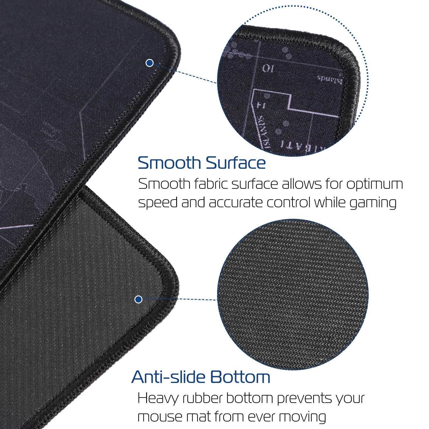 Rubber Base Large Gaming Mousepad DailySale