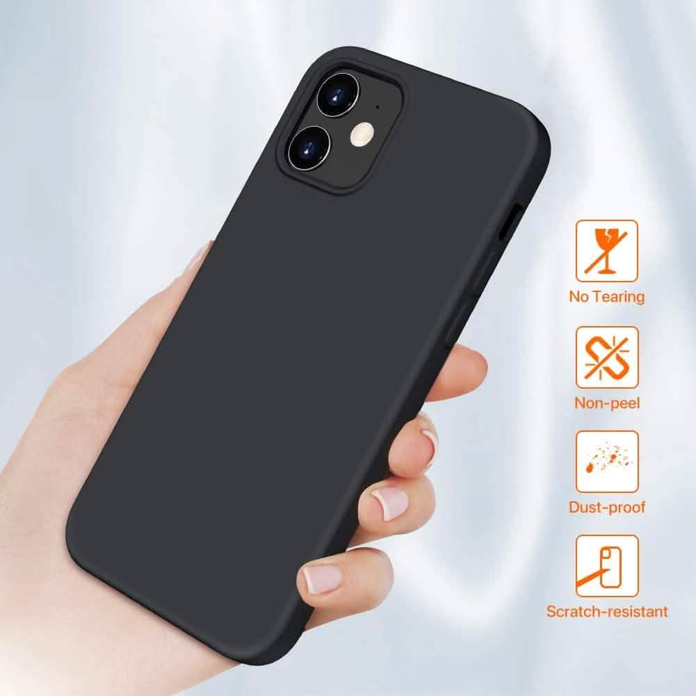 Rubber Case for iPhone 12 and iPhone 12 Pro Case 6.1 inch DailySale