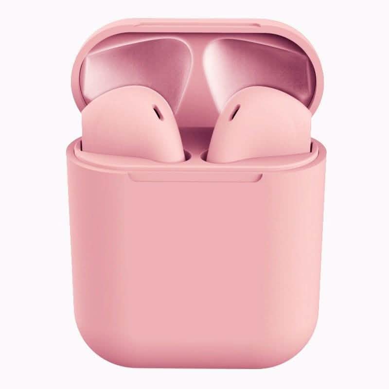 Rubber Matte Wireless Earbuds and Charging Case DailySale