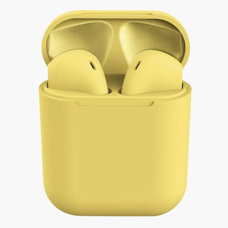 Rubber Matte Wireless Earbuds and Charging Case DailySale