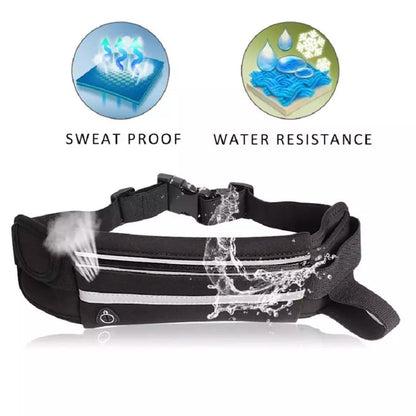 Running Bum Bag Fanny Pack Travel Waist Money Belt Zip Hiking Pouch Wallet DailySale