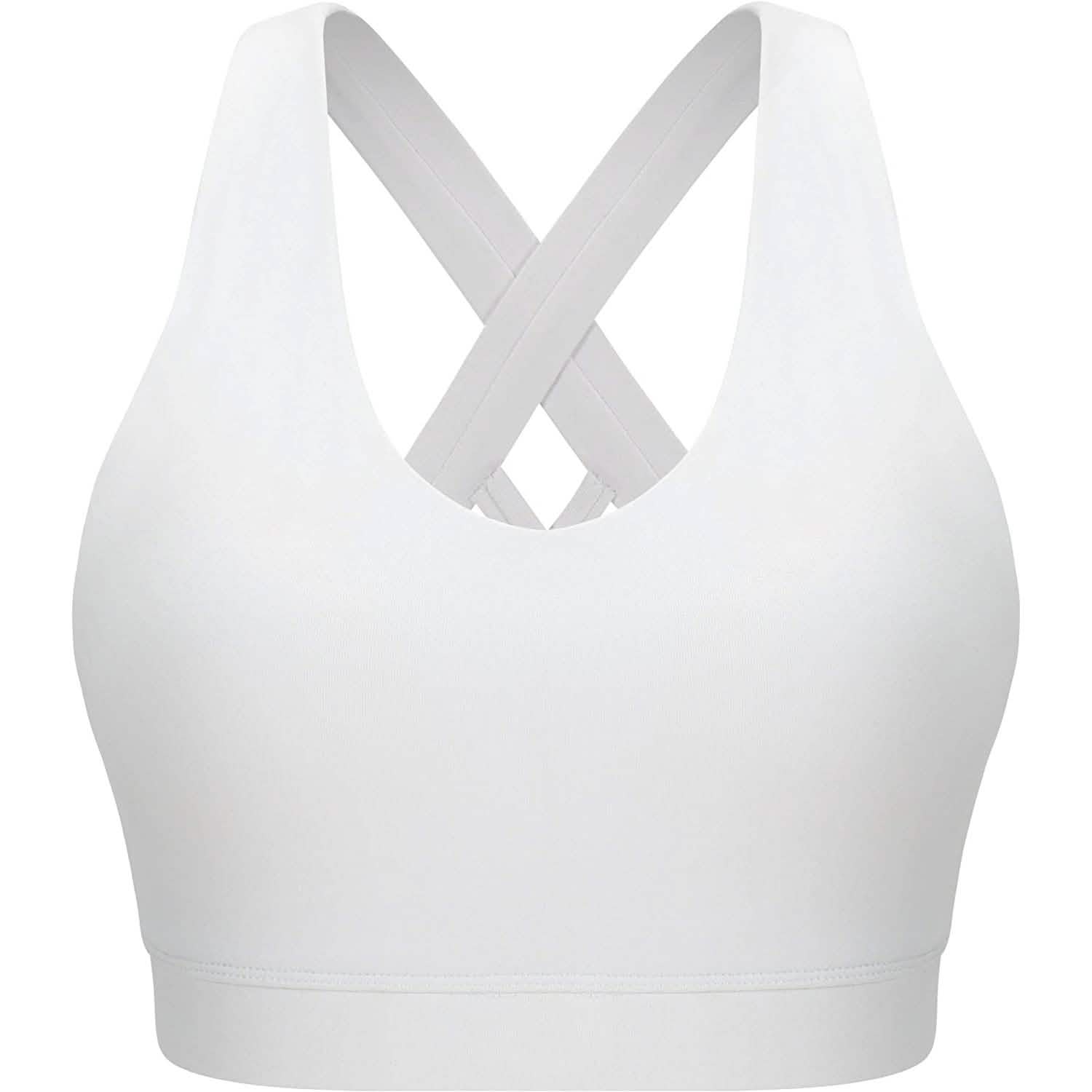 RUNNING GIRL Criss-Cross Back Padded Strappy Sports Bra DailySale