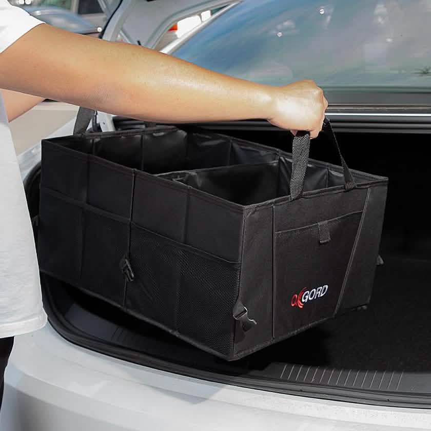 Trunk Cargo Organizer Heavy-Duty Folding Tray DailySale