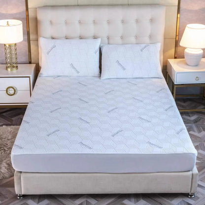 Bibb Home Charcoal Infused Waterproof Mattress Pad DailySale