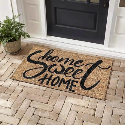 Bibb Home Coir Outdoor Printed Door Mat DailySale