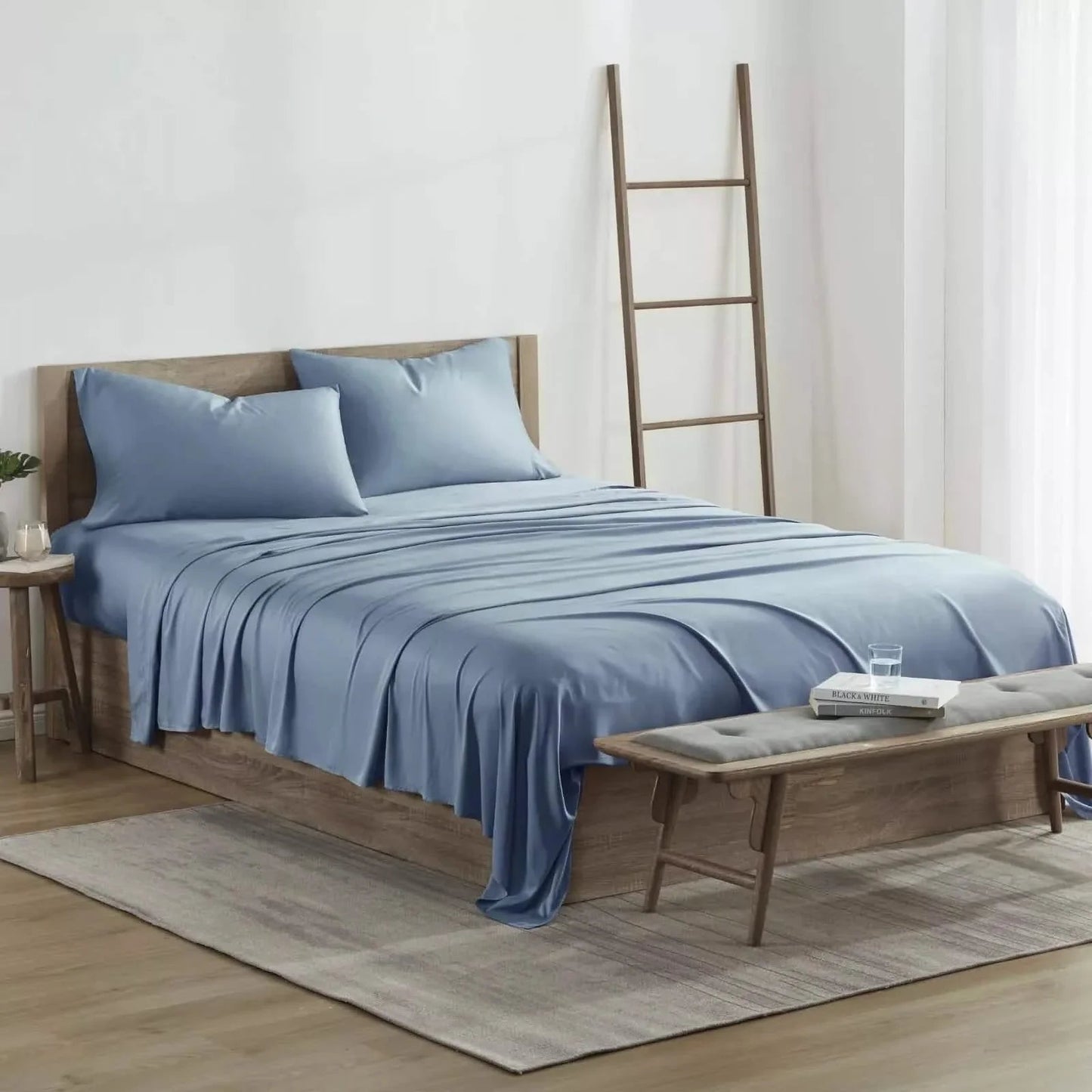 4-Piece Set: Kathy Ireland 300 Thread Count 100% Bamboo Sheet Set DailySale