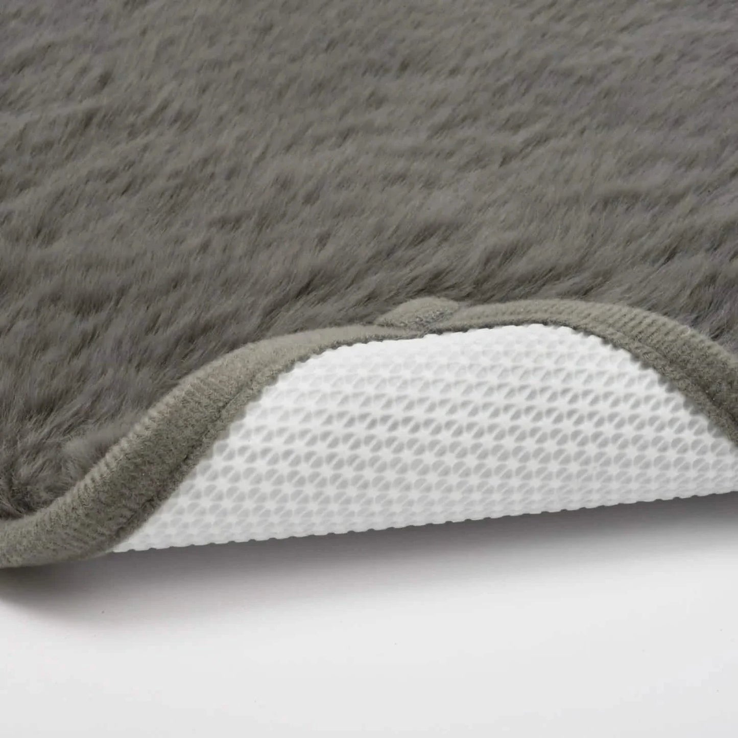 2-Piece Set: Bibb Home 2 Piece Faux Fur Plush Bath Mat Set DailySale