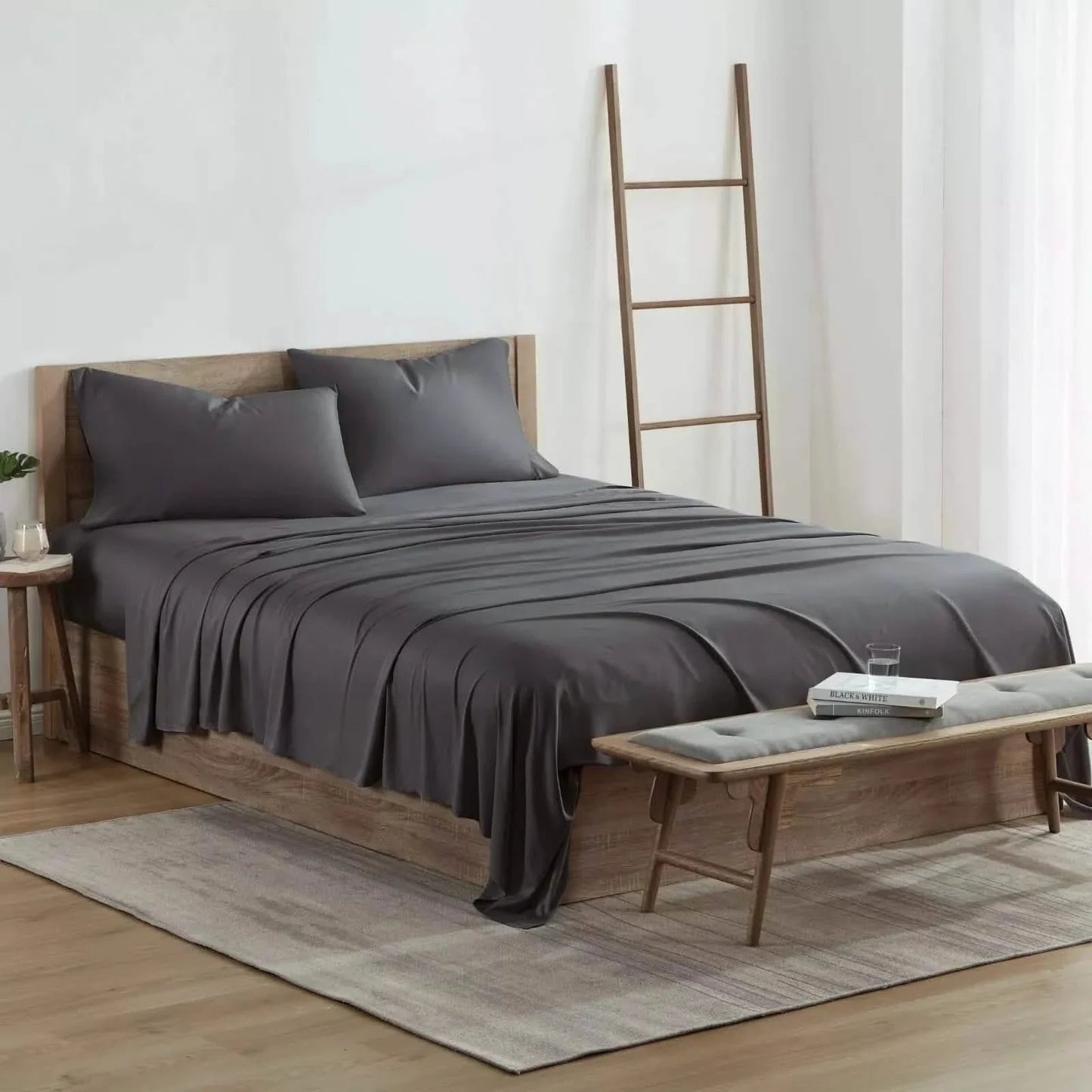 4-Piece Set: Kathy Ireland 300 Thread Count 100% Bamboo Sheet Set DailySale
