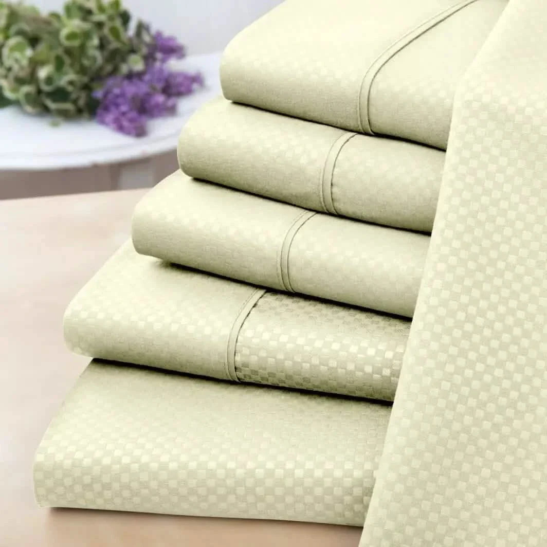 6-Piece Set: US Army Embossed Check Sheet Set DailySale