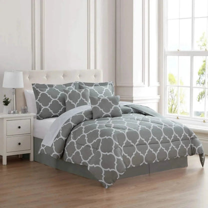 6-Piece Set: Kathy Ireland Trellis Oversized Comforter Set DailySale