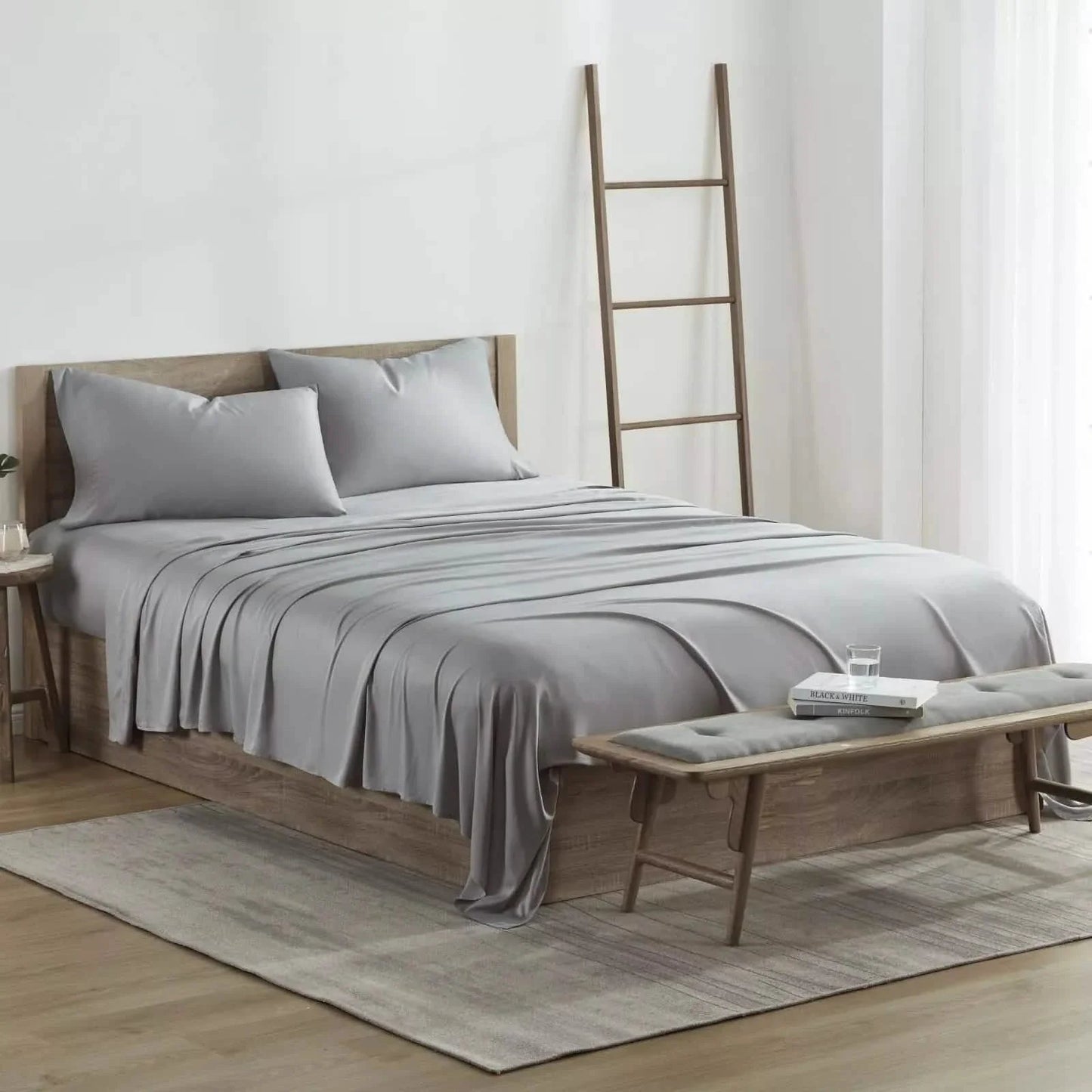 4-Piece Set: Kathy Ireland 300 Thread Count 100% Bamboo Sheet Set DailySale