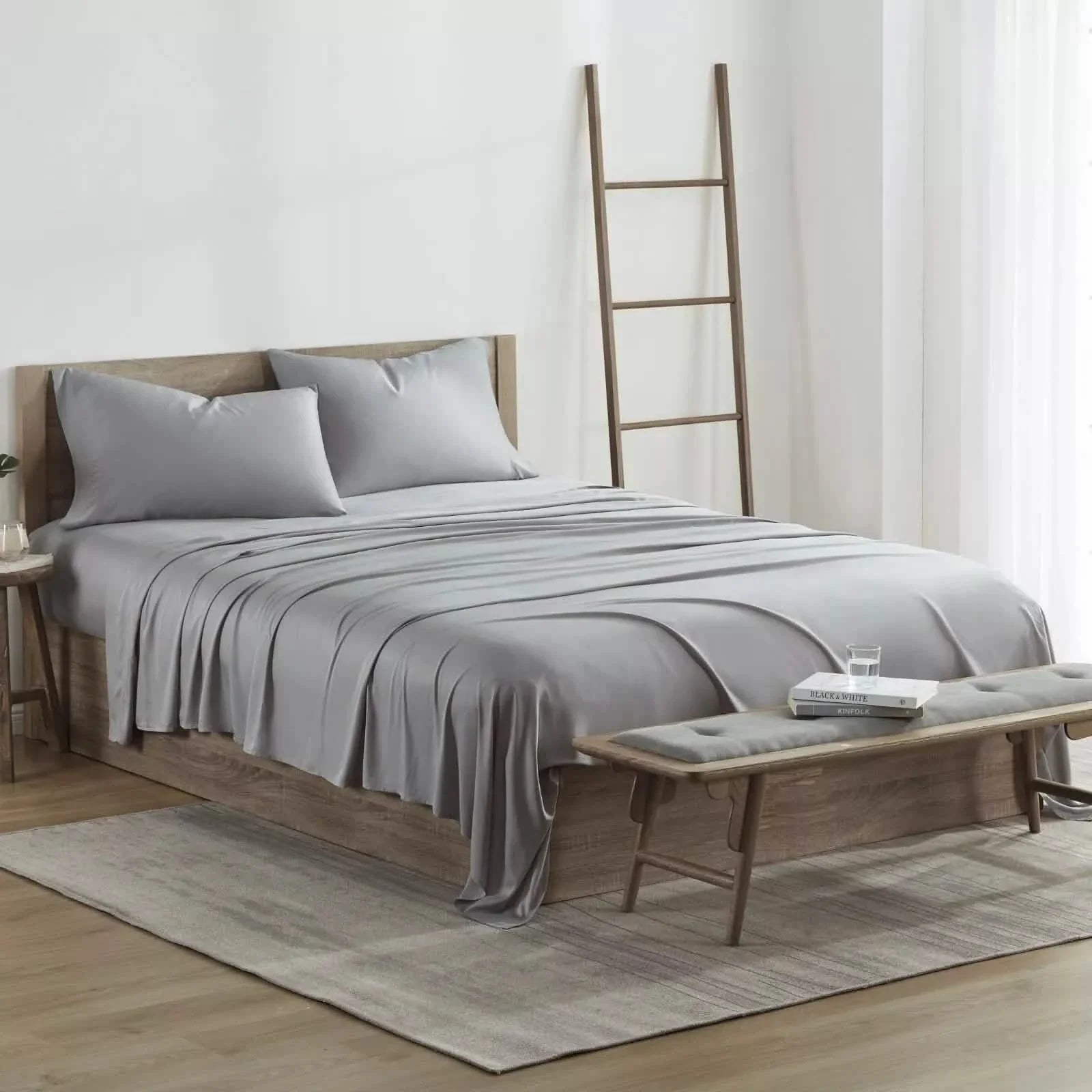4-Piece Set: Kathy Ireland 300 Thread Count 100% Bamboo Sheet Set DailySale