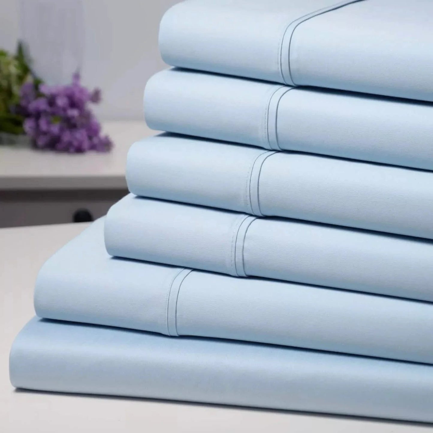 6-Piece Set: Kathy Ireland 1500 Thread Count Bamboo Cotton Sheet Set DailySale