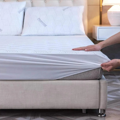 Bibb Home Charcoal Infused Waterproof Mattress Pad DailySale