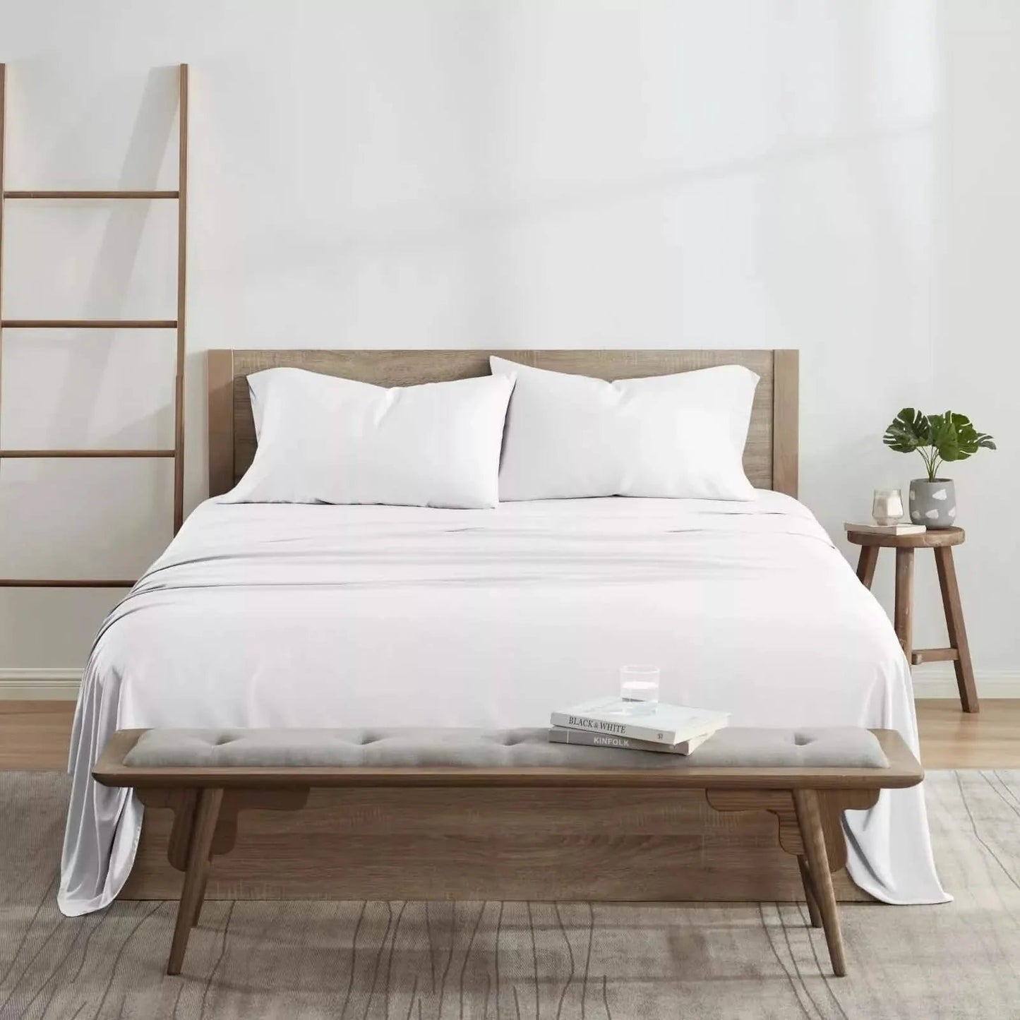 4-Piece Set: Kathy Ireland 300 Thread Count 100% Bamboo Sheet Set DailySale