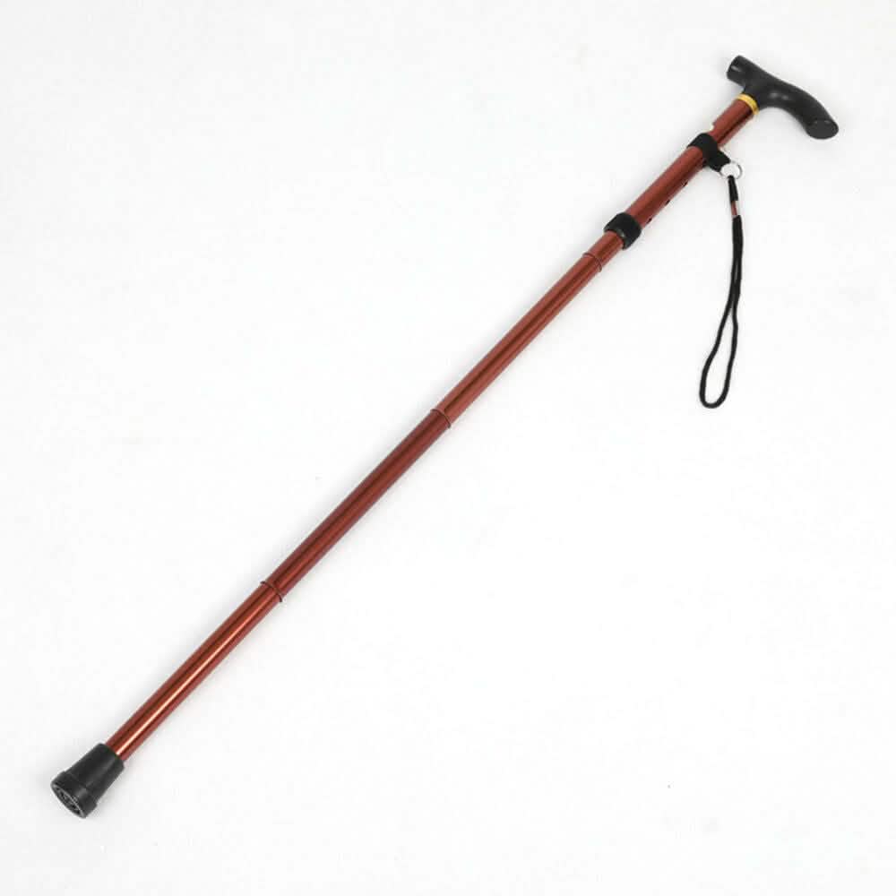 Portable Aluminum Folding Walking Travel Stick Cane DailySale