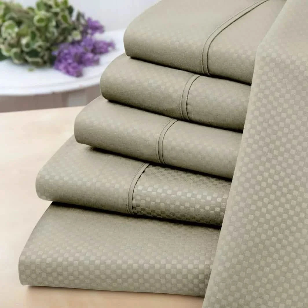 6-Piece Set: US Army Embossed Check Sheet Set DailySale