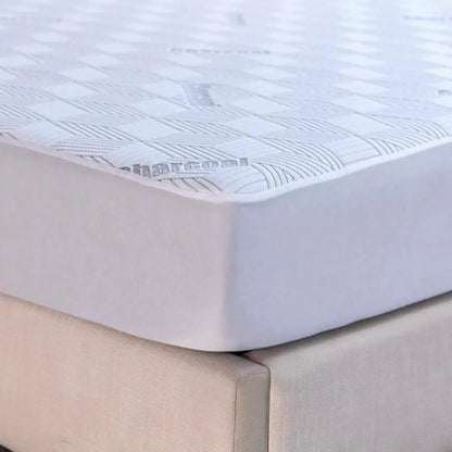 Bibb Home Charcoal Infused Waterproof Mattress Pad DailySale