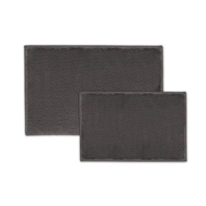 2-Piece Set: Bibb Home 2 Piece Faux Fur Plush Bath Mat Set DailySale