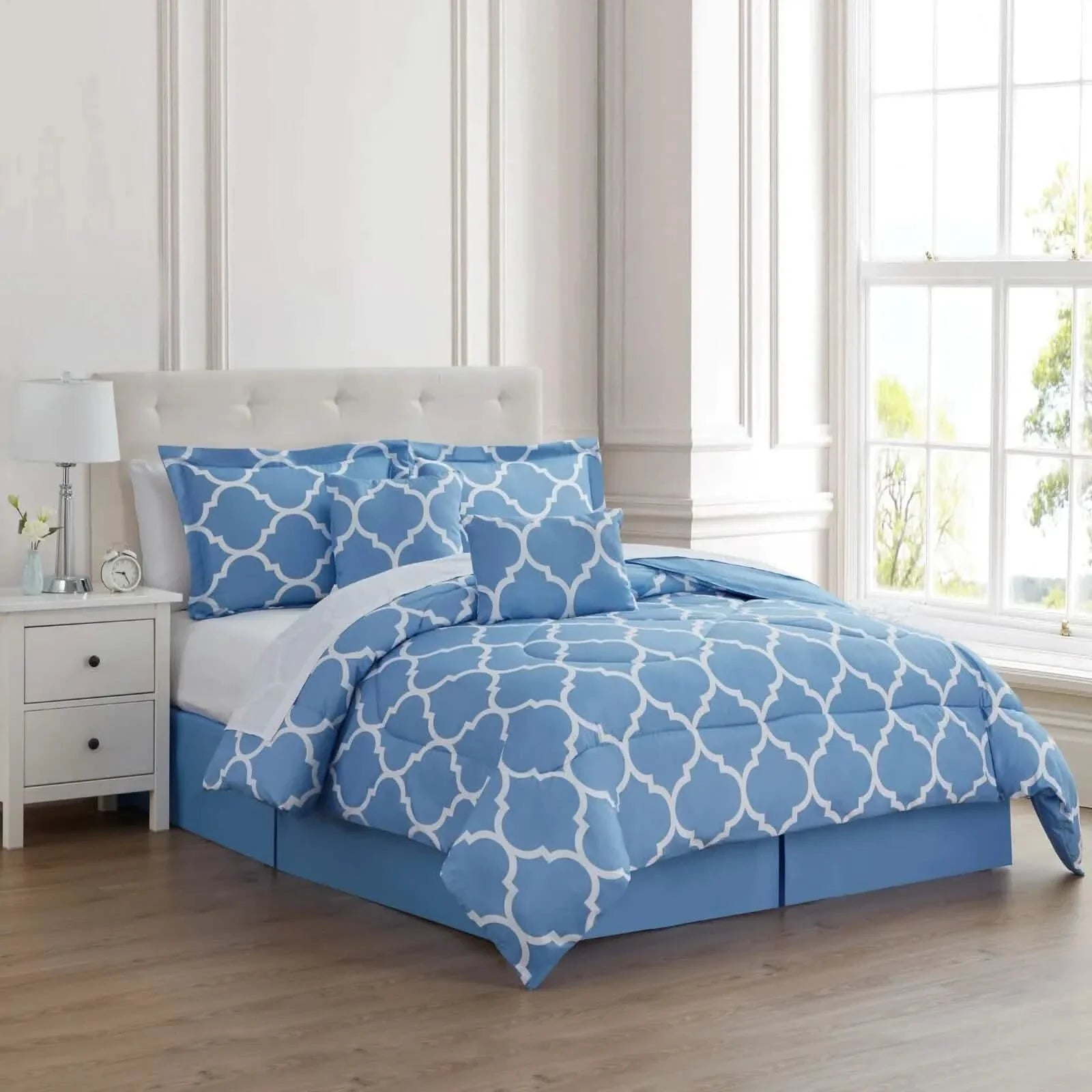6-Piece Set: Kathy Ireland Trellis Oversized Comforter Set DailySale