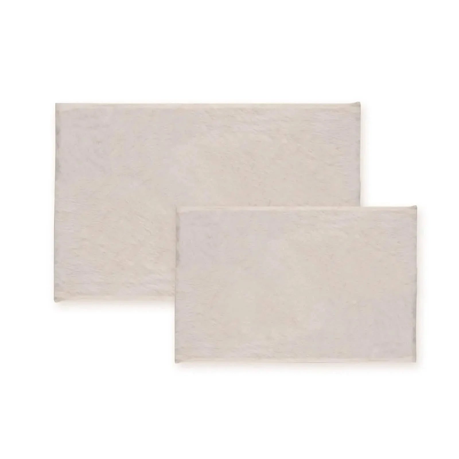 2-Piece Set: Bibb Home 2 Piece Faux Fur Plush Bath Mat Set DailySale