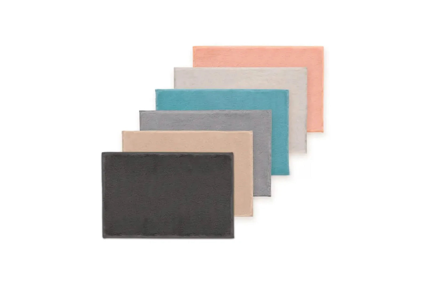 2-Piece Set: Bibb Home 2 Piece Faux Fur Plush Bath Mat Set DailySale