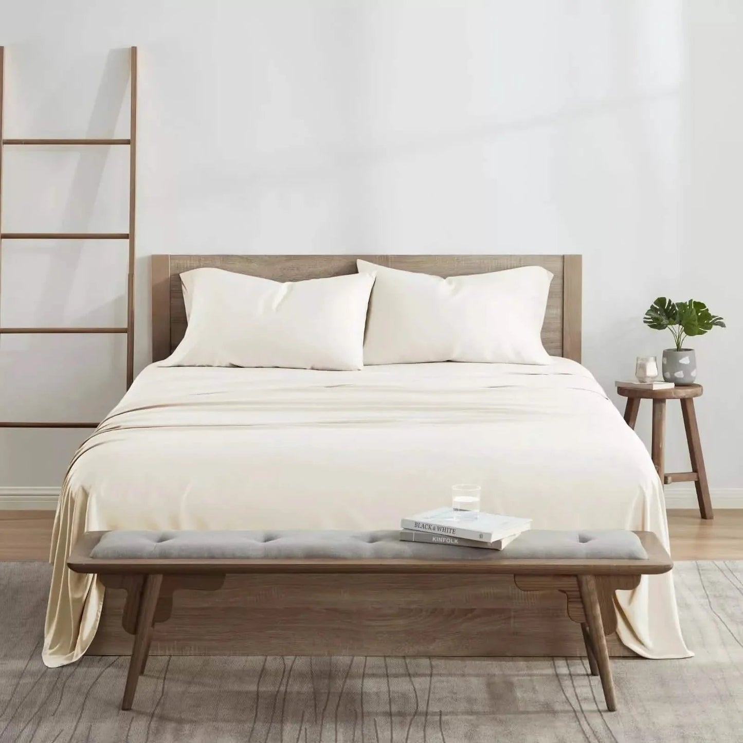 4-Piece Set: Kathy Ireland 300 Thread Count 100% Bamboo Sheet Set DailySale