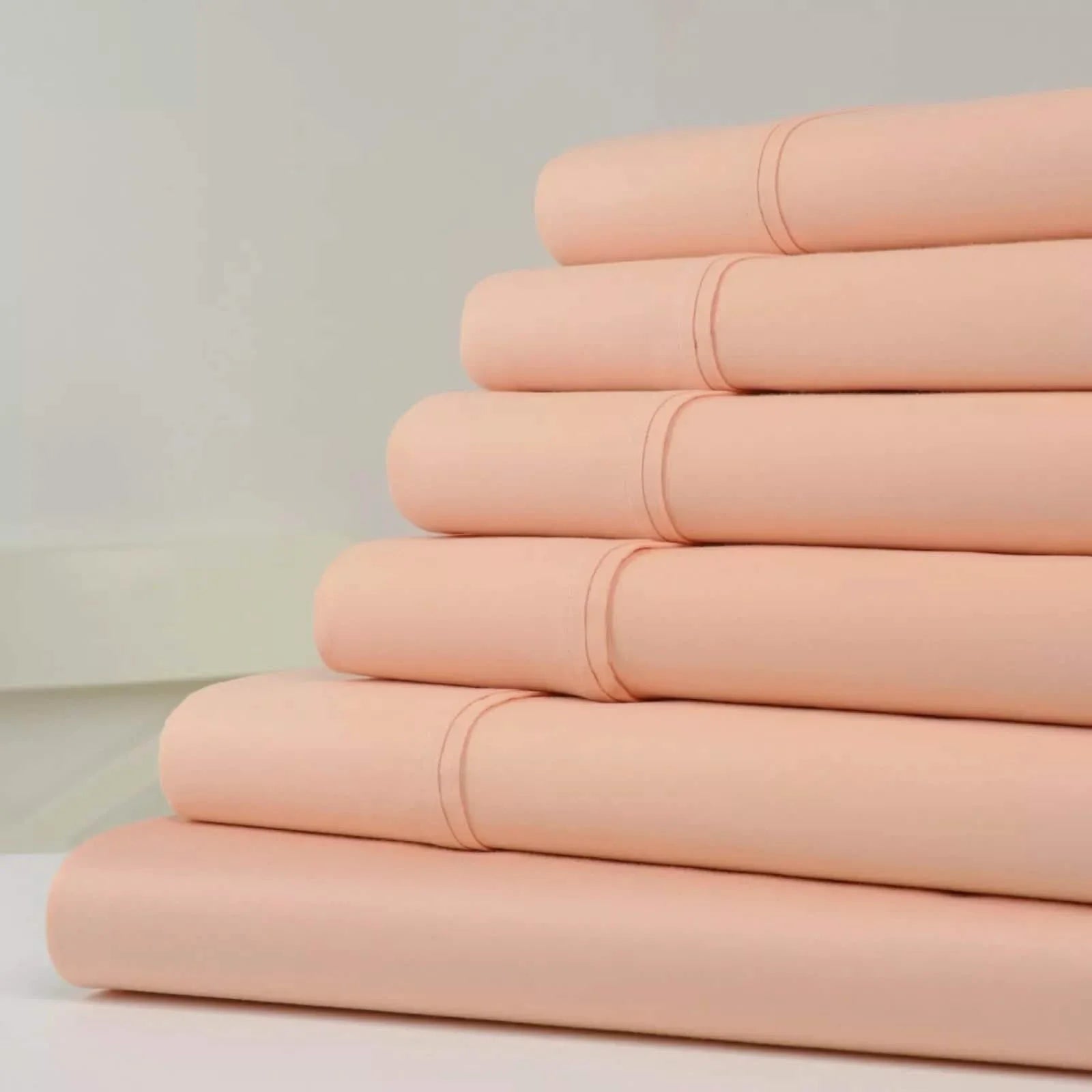 6-Piece Set: Kathy Ireland 1200 Thread Count Cotton Rich Sheet Set DailySale