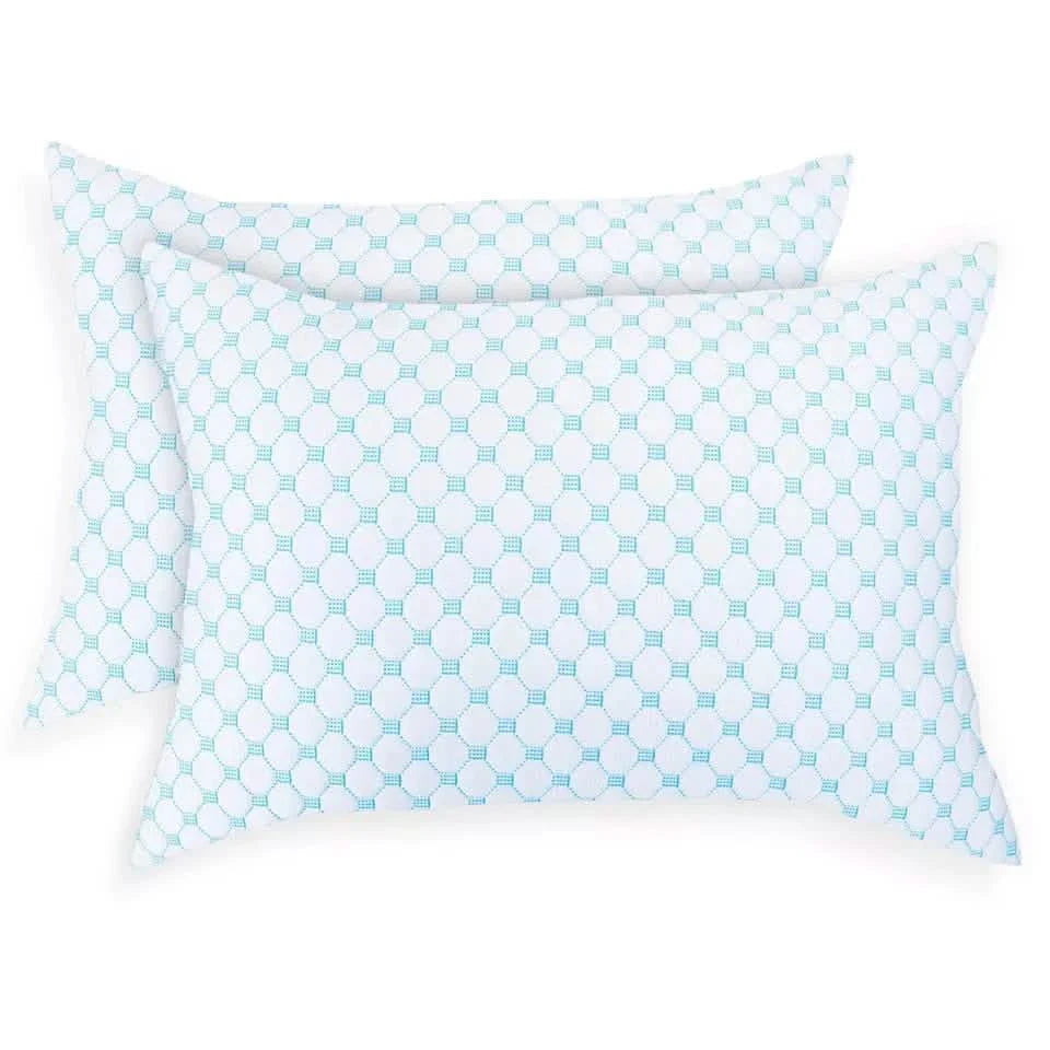Bibb Home Cooling Memory Foam Pillow with Removable Cover DailySale