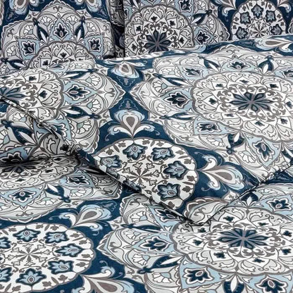 3-Piece Set: Bibb Home 1800 Series Egyptian Luxury Duvet Cover Set DailySale