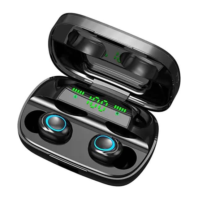 S11 True Wireless Headphones TWS Earbuds Bluetooth 4.0 Stereo Dual Drivers with Microphone DailySale