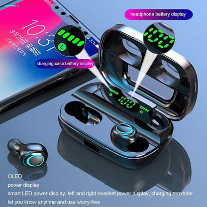 S11 True Wireless Headphones TWS Earbuds Bluetooth 4.0 Stereo Dual Drivers with Microphone DailySale