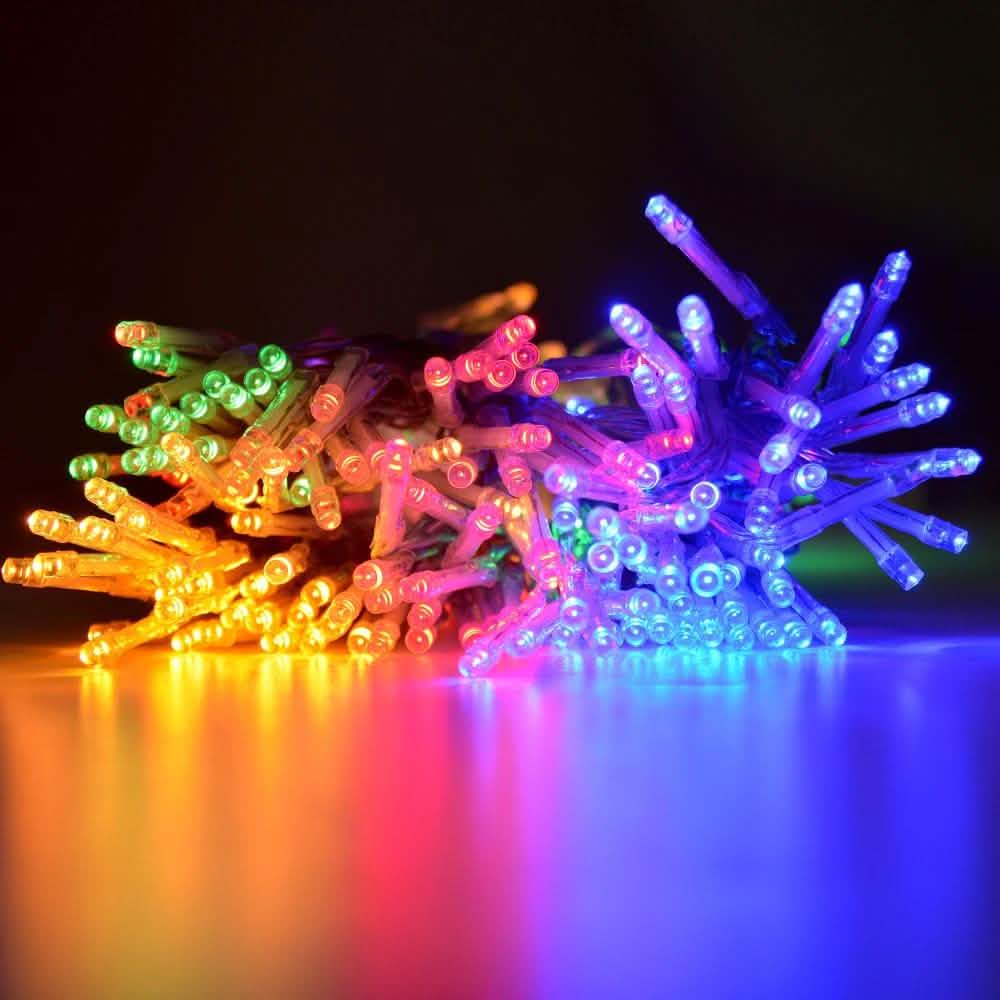 Safety Voltage Operated 300 LED Curtains Light DailySale